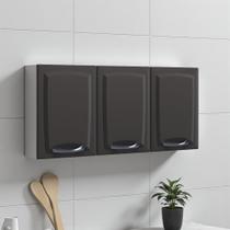Armário de Cozinha em Aço 3 Portas 120cm New Premium Itatiaia