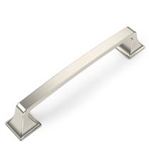 Armário de cozinha extrai níquel acetinado Amerdeco de 13 cm, pacote com 10