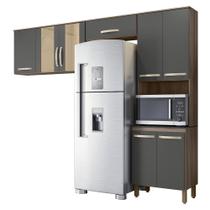 Armario de Cozinha Fit com 8 Portas 261 cm