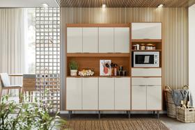 Armário de Cozinha Grande Completo kit Bahamas Lukaliam Armário de Cozinha Grande Completo kit Bahamas Lukaliam