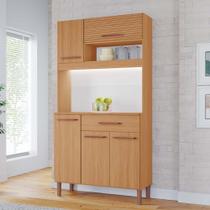 Armário de Cozinha Iguape 100% MDF Tuboarte 5 Portas e 1 Gaveta Armário de Cozinha Iguape 100% MDF Tuboarte 5 Portas e 1 Gaveta