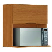 Armário de Cozinha Itatiaia 1 Porta 1 Nicho 0,67m Para Micro Ondas Duplo Aéreo Módulo Suspenso Namur