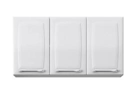 Armário de Cozinha Itatiaia Luce IP3 105 3 portas Branco Armário de Cozinha Itatiaia Luce IP3 105 3 portas Branco
