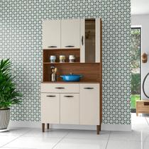 Armário de Cozinha Kit 6 Portas 1 Gaveta Golden Kits Paraná