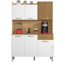 Armário de Cozinha Kit 6 Portas e Genova Kits Paraná Armário de Cozinha Kit 6 Portas e Genova Kits Paraná