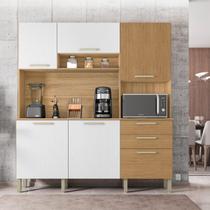 Armário de Cozinha Kit 6 Portas Ferrara Kits Paraná