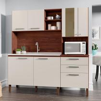 Armário de cozinha Kit 7 Portas e 2 Gavetas Mega Kits Paraná