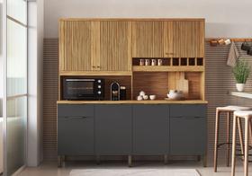 Armário de Cozinha Kit Cozinha Concord 08 portas 100% MDF Armário de Cozinha Kit Cozinha Concord 08 portas 100% MDF