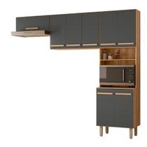 Armario de Cozinha Lemon com 8 Portas 222 cm