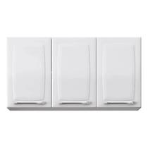 Armário De Cozinha Luce Em Aço 3 Portas Branco - Itatiaia Branco