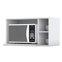 Armário de Cozinha Micro-ondas Belize Branco HP Armário de Cozinha Micro-ondas Belize Branco HP
