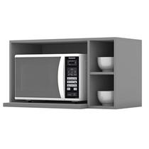 Armário de Cozinha Micro-ondas Belize Cinza Armário de Cozinha Micro-ondas Belize Cinza