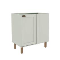 Armário de Cozinha Modulada Balcão de Canto 82x52cm 1501 Iluminata 100% MDF Genialflex Armário de Cozinha Modulada Balcão de Canto 82x52cm 1501 Iluminata 100% MDF Genialflex