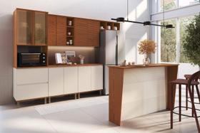 Armário de Cozinha Modulada Completa 10 Peças 14 Linha Auris Genialflex Armário de Cozinha Modulada Completa 10 Peças 14 Linha Auris Genialflex