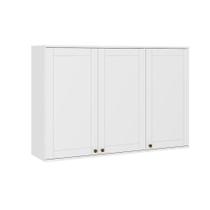 Armário de Cozinha Modulado Bella 2601 c/ 3 Portas 120cm Branco - Carraro