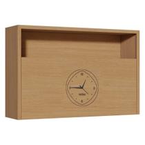 Armário de Cozinha Modulado Condessa c/ 1 Porta Basculante 120cm Carvalho/Cinza - Nesher