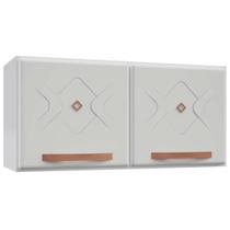 Armário de Cozinha Modulado Mirage New Aço c/ 2 Portas 80cm Branco - Telasul