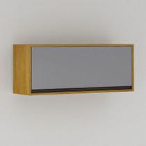 Armário De Cozinha Nala Aéreo Geladeira 1 Porta Mobilihouse Cinamomo/cinza Acetinado Armário De Cozinha Nala Aéreo Geladeira 1 Porta Mobilihouse Cinamomo/cinza Acetinado