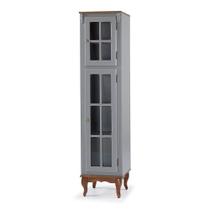 Armário de Cozinha Paneleiro de Madeira com 2 Portas de Vidro Hannover - M560701V Armário de Cozinha Paneleiro de Madeira com 2 Portas de Vidro Hannover - M560701V