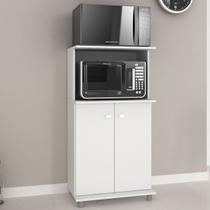 Armário de Cozinha para Forninho e Microondas Branco Bl3307 - Tecno Mobili