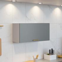 Armário de Cozinha para Geladeira 1 Porta Horizontal Basculante 80cm 100% MDF Essence Itatiaia Armário de Cozinha para Geladeira 1 Porta Horizontal Basculante 80cm 100% MDF Essence Itatiaia