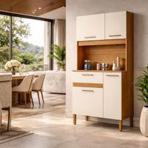 Armário De Cozinha Pequeno 90cm Estreito Para Apartamento MDP Compacto Lavanderia Área Gourmet Varanda Jade Armário De Cozinha Pequeno 90cm Estreito Para Apartamento MDP Compacto Lavanderia Área Gourmet Varanda Jade