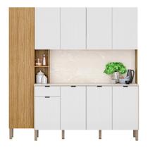 Armário de Cozinha Pulse 9 Portas e 1 Gaveta