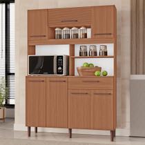 Armário de Cozinha Roma 100 MDF 7 Portas e 1 Gaveta
