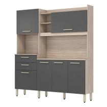 Armario de Cozinha Select com 6 Portas e 2 Gavetas