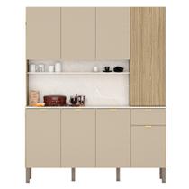 Armário de Cozinha Slow 8 Portas e 1 Gaveta