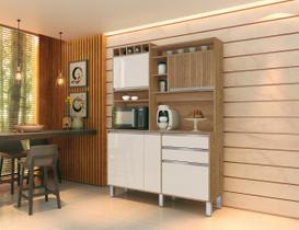 Armário de Cozinha Smart 5 Portas Compacta Alta Resistencia para Cozinha Pequenas