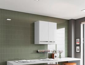 Armario de Cozinha Suspenso Baren Branco Bela Casa Armario de Cozinha Suspenso Baren Branco Bela Casa