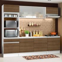 Armário de Cozinha Topazio com Balcão e Tampo Branco Rustic Armário de Cozinha Topazio com Balcão e Tampo Branco Rustic