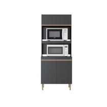 Armário de Cozinha Torre para 2 Fornos Linha Harmonia 03.0453 Semplicitá Móveis Armário de Cozinha Torre para 2 Fornos Linha Harmonia 03.0453 Semplicitá Móveis