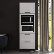 Armário de Cozinha Torre Quente 70cm com 2 Gavetões e 1 Porta Basculante 100% MDF Phoenix Móvel na Caixa Armário de Cozinha Torre Quente 70cm com 2 Gavetões e 1 Porta Basculante 100% MDF Phoenix Móvel na Caixa