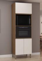 Armário de Cozinha Torre Quente 70cm com Pés 1307 Linha Conecta Genialgflex