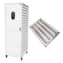 Armário De Crescimento Fermentação Com 20 Assadeiras Para Pão Francês