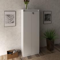 Armário de Escritório 2 Portas com Chave ME4151 Branco