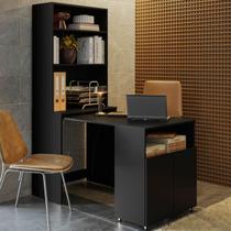 Armário De Escritório Com Mesa Embutida Duo Kit's Paraná Armário De Escritório Com Mesa Embutida Duo Kit's Paraná