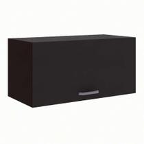 Armário de Escritório Module Preto 80 cm Armário de Escritório Module Preto 80 cm