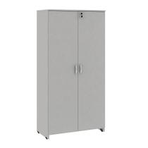 Armário de Escritório New City 2 PT Cinza 160 cm Armário de Escritório New City 2 PT Cinza 160 cm