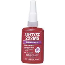 Armário de fios Loctite 222MS roxo de baixa resistência 50mL