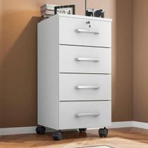 Armário De Gavetas Antuérpia Branco Trama