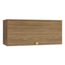 Armário de Geladeira p/ Cozinha Botanic M637 c/ 1 Porta Basculante 80cm Nogueira - Kappesberg Armário de Geladeira p/ Cozinha Botanic M637 c/ 1 Porta Basculante 80cm Nogueira - Kappesberg