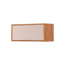 Armário de Geladeira p/ Cozinha Esplendida adeira c/ 1 Portas Basculante 80cm Cinamomo/Off White - MGM Armário de Geladeira p/ Cozinha Esplendida adeira c/ 1 Portas Basculante 80cm Cinamomo/Off White - MGM