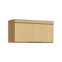 Armário de Geladeira p/ Cozinha Marquesa c/ 1 Porta Basculante 80 cm Nature - Nesher