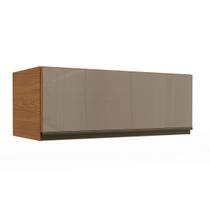 Armário de Geladeira p/ Cozinha Maxxi G770 c/ 1 Porta Basculante c/ Vidro 80cm Canela - Kappesberg