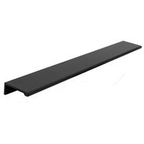 Armário de hardware Edge Pull Stone Harbor 34 cm preto fosco Armário de hardware Edge Pull Stone Harbor 34 cm preto fosco
