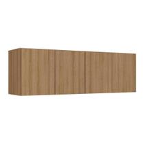 Armário De Lavanderia Aéreo Multiuso 4 Portas Rustic Armário De Lavanderia Aéreo Multiuso 4 Portas Rustic