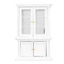 Armário de móveis Dollhouse Estante de livros em miniatura Fockety 1:12